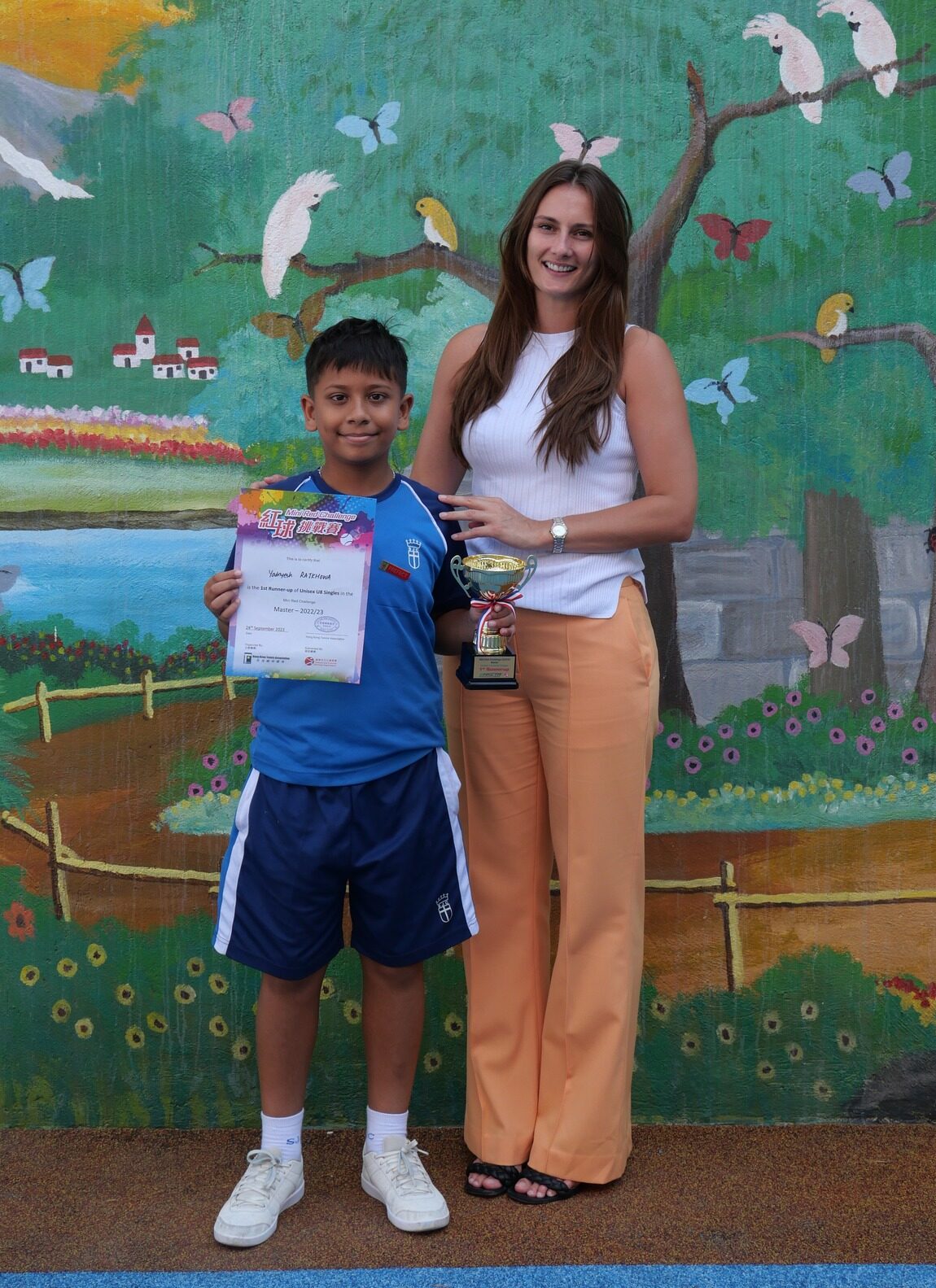 Rajkhowa Yadnyesh (P3) wins Silver in Tennis!