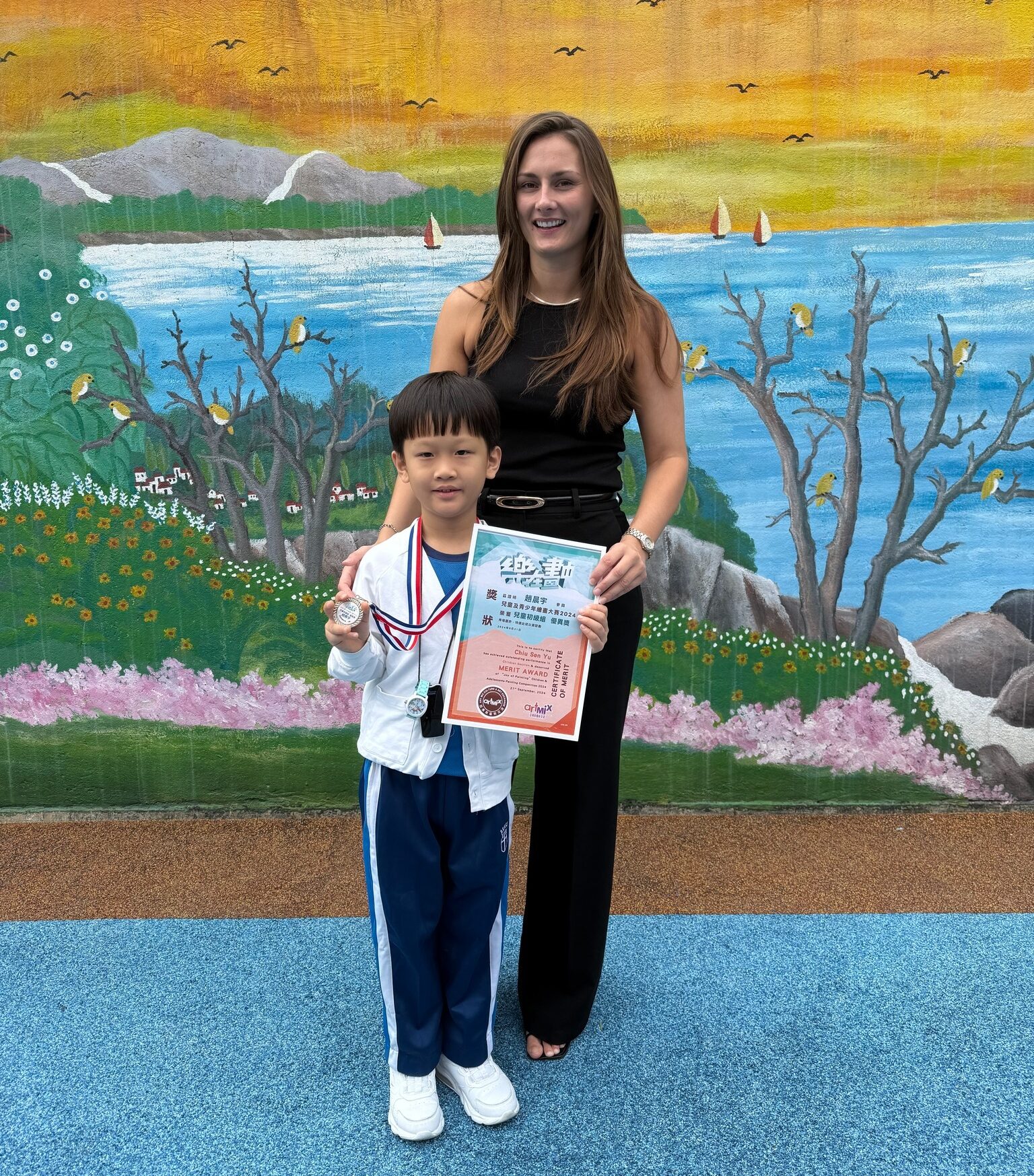 Rising Artist, Sen Yu (P2) achieves Merit Award