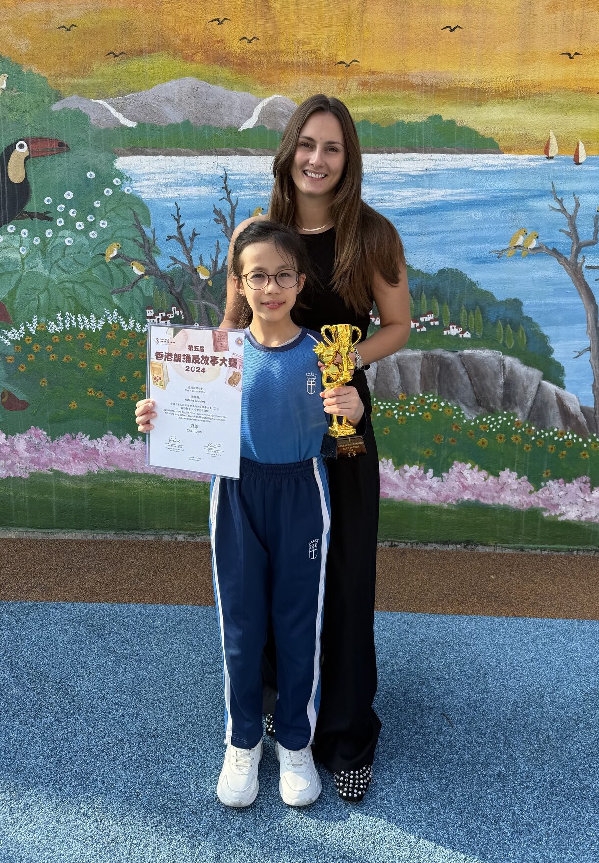 The English Champion Award goes to Natasha(P3)!